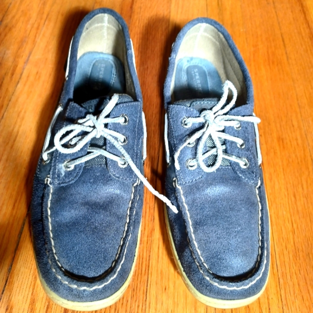 Womens Sperry Ivyfish Navy Silver STS90931 size11M